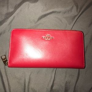 Coach Accordion Zip Wallet
